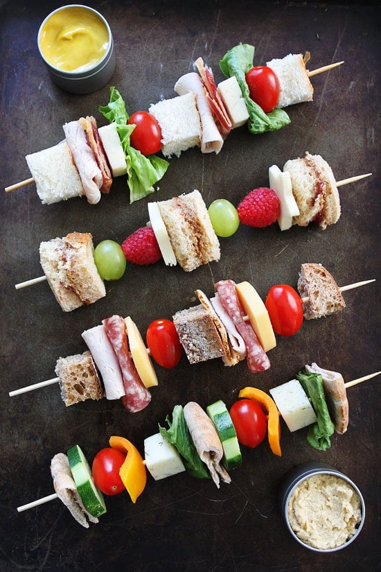 Image result for sandwich kabob