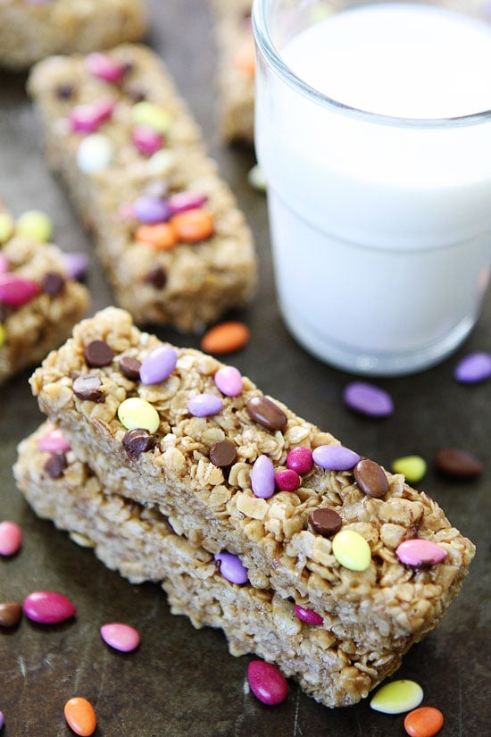 No-Bake Sunflower Butter Granola Bars Recipe