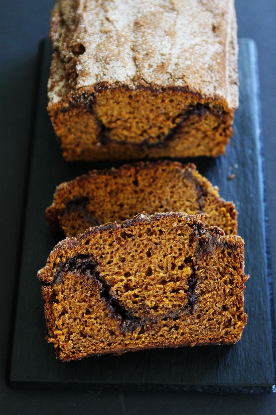 Pumpkin Cinnamon Swirl Bread Recipe