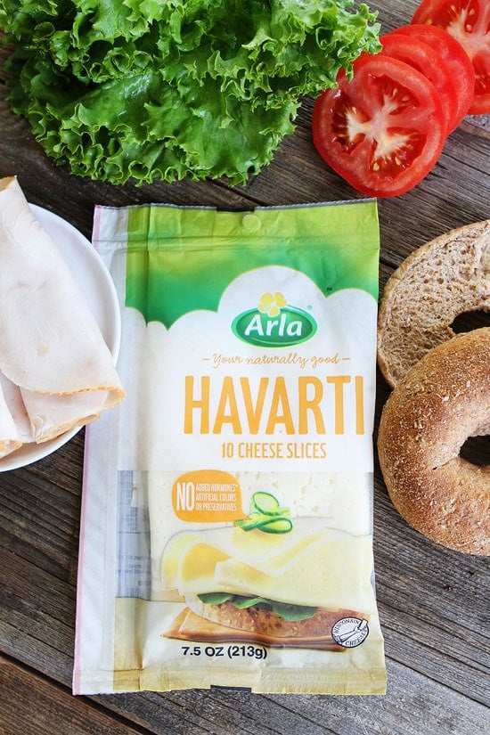 Turkey Havarti Bagel Sandwich Recipe