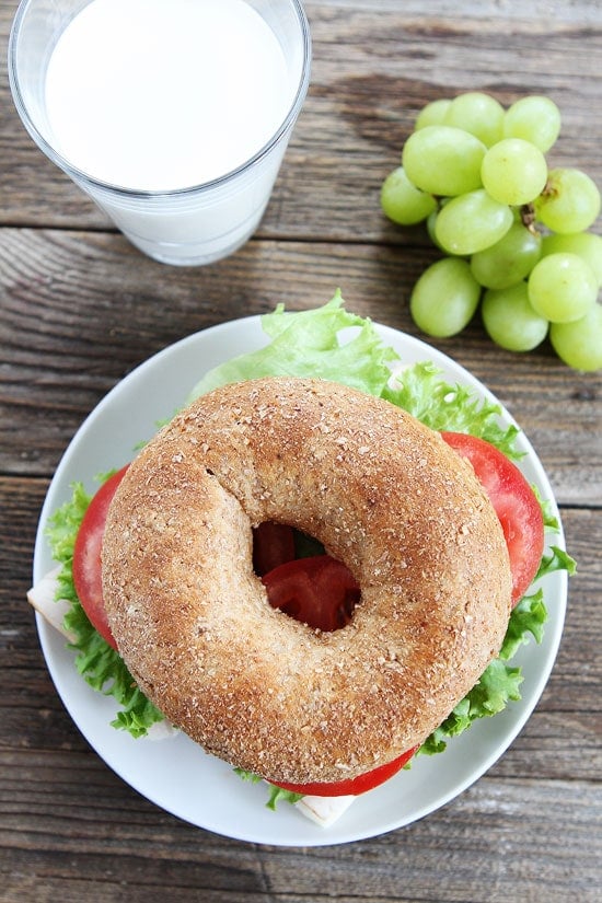 Turkey Havarti Bagel Sandwich Recipe 