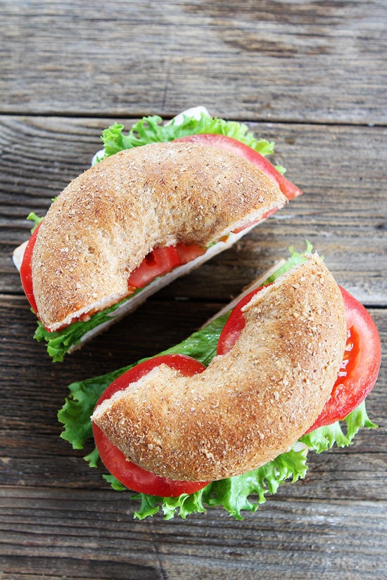 Turkey Havarti Bagel Sandwich Recipe