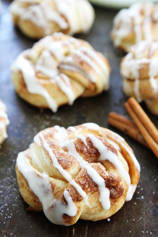 Easy Cinnamon Roll Knots Recipe