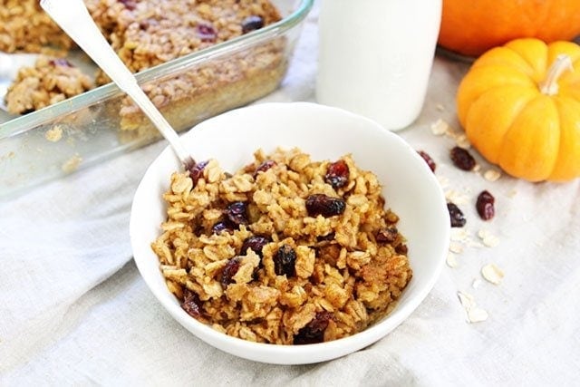 Pumpkin Baked Oatmeal Image