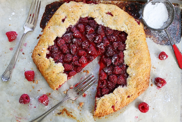 Raspberry Galette