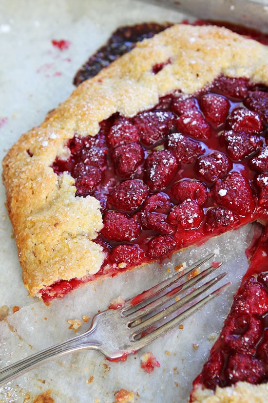 Raspberry Galette