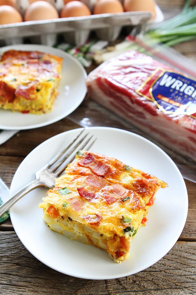 Breakfast Casserole with Bacon