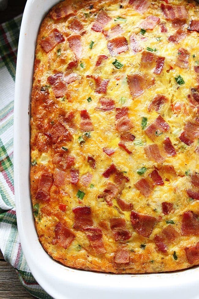 Breakfast Strata (Baked Egg Casserole