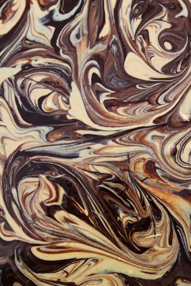 Peanut Butter Chocolate Swirl Bark Recipe