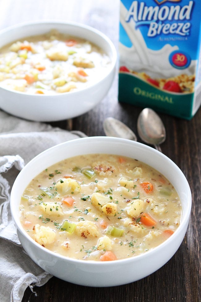 Creamy Cauliflower Chowder Recipe Two Peas & Their Pod
