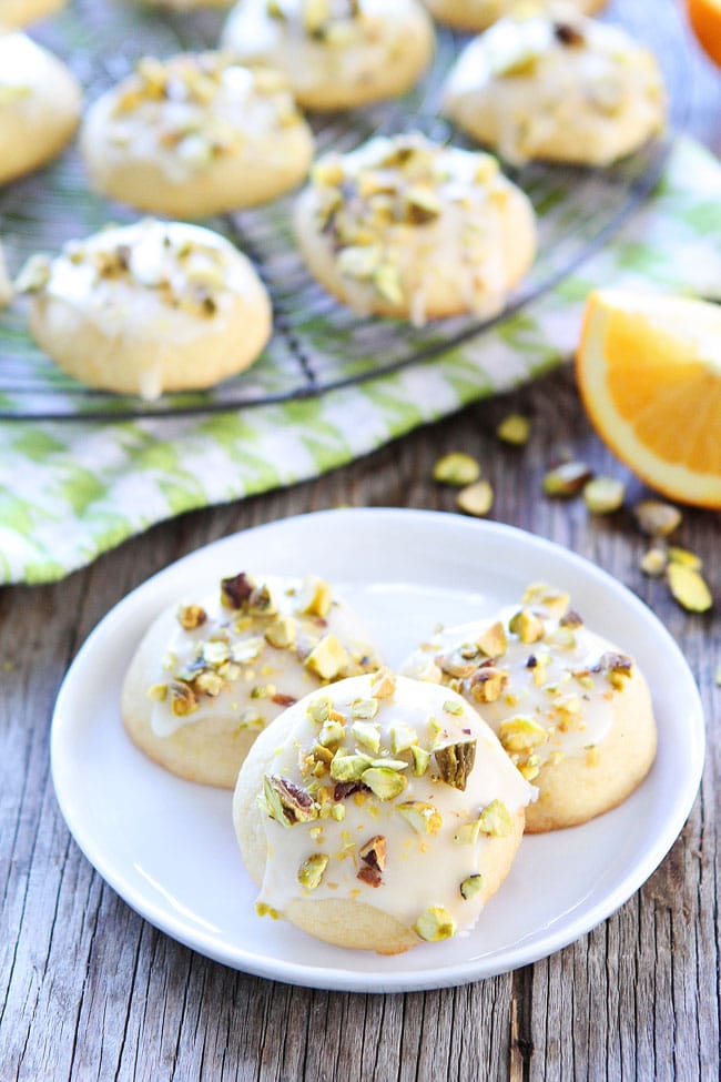 Orange Pistachio Cookie Recipe