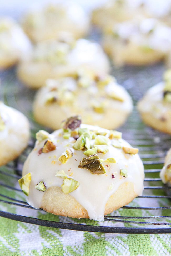 Orange Pistachio Cookies