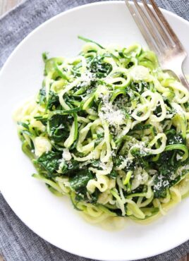 Healthy Zucchini Pasta Dish