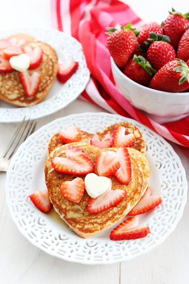Heart Pancakes Recipe