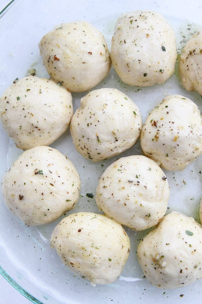 rolled dough for pizza rolls