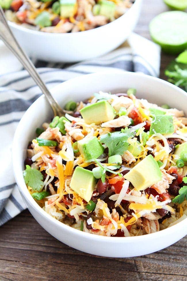 Slow Cooker Mexican Chicken makes a great easy weeknight dinner