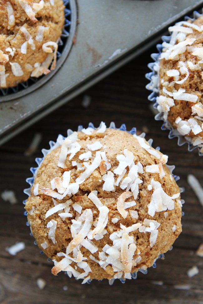 Banana Coconut Muffins Recipe