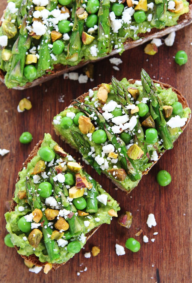 Avocado Asparagus Toast Recipe