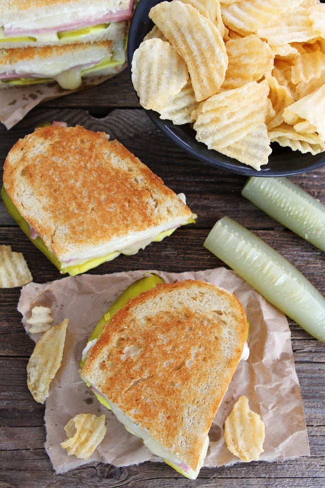 Dill Pickle Wrap Grilled Cheese Recipe