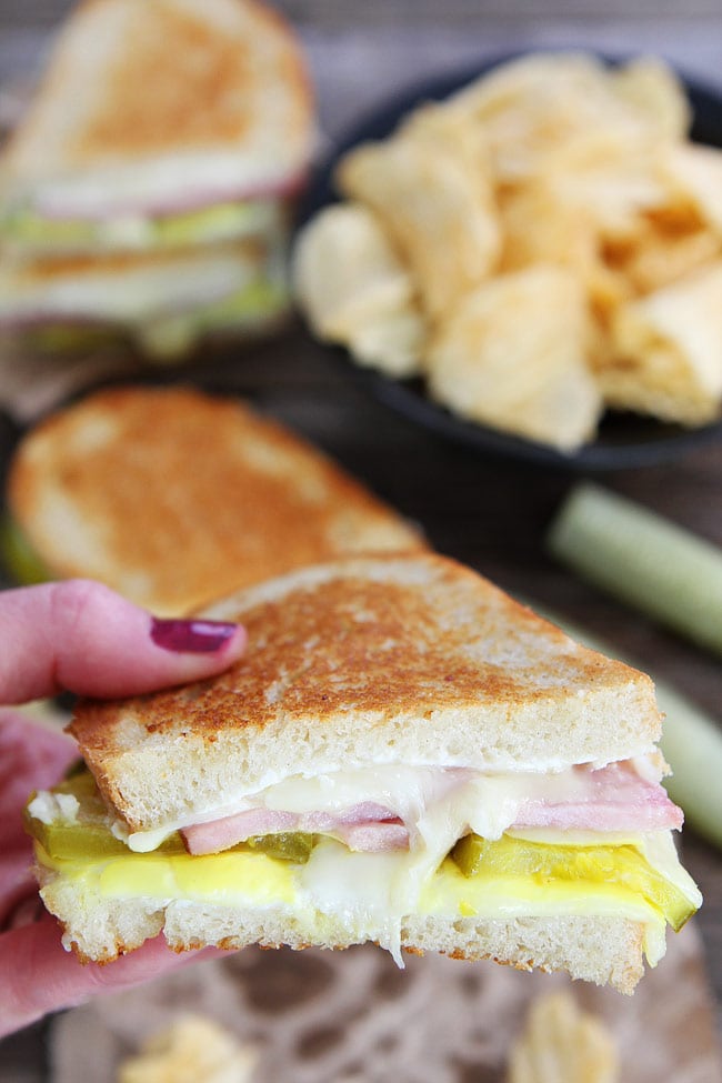 Dill Pickle Wrap Grilled Cheese Recipe