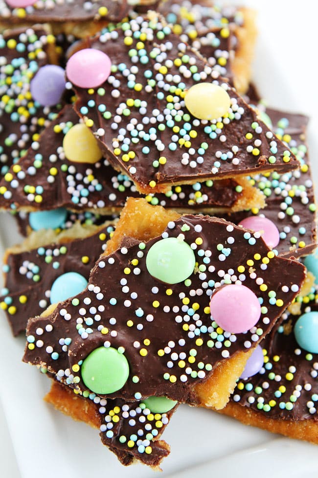 Easy Saltine Cracker Toffee