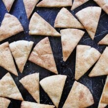 Pita Chips made at home in oven