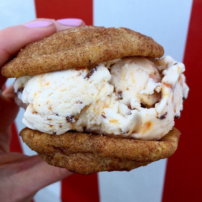 Pokey O's Ice Cream Sandwich