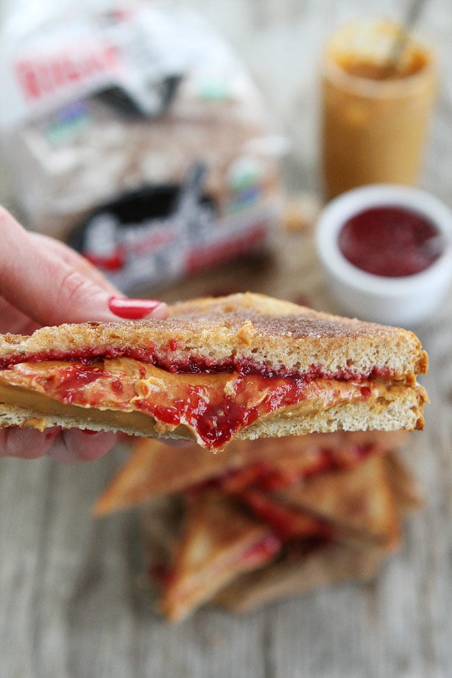 Cinnamon Sugar Toast PB&J Recipe