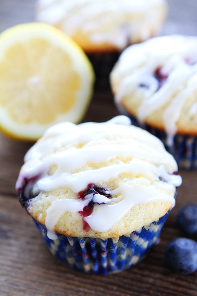 Lemon Blueberry Muffins Recipe 