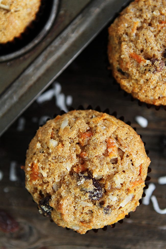 Morning Glory Muffins Recipe Two Peas & Their Pod
