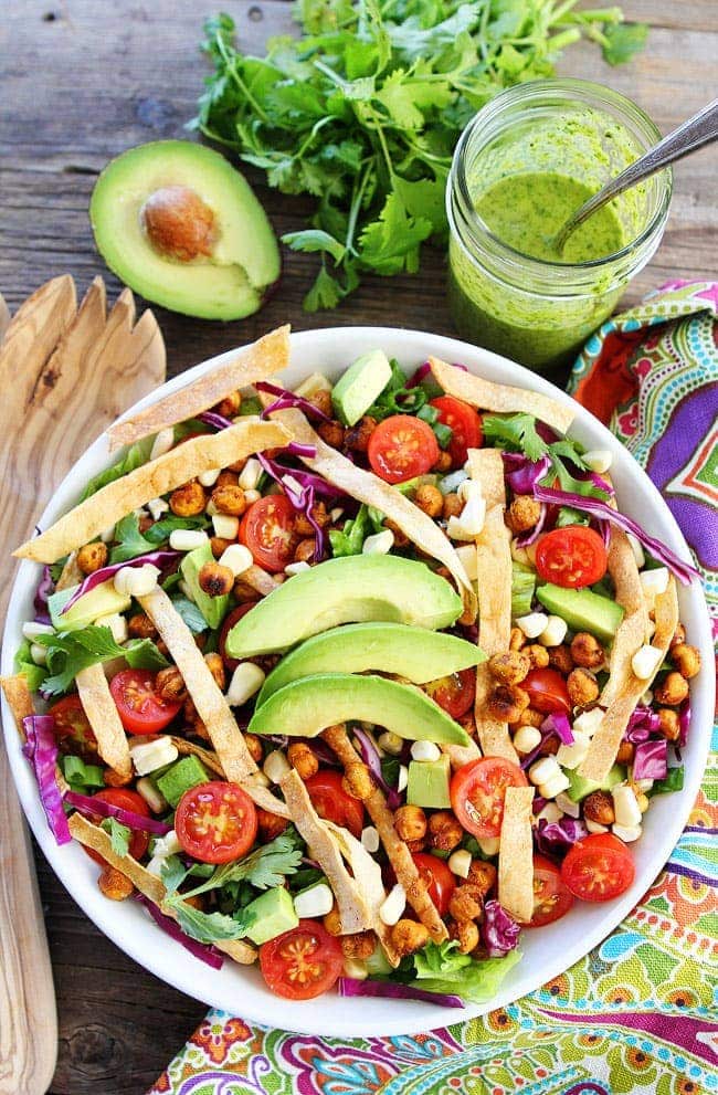 Roasted Chickpea Taco Salad 2