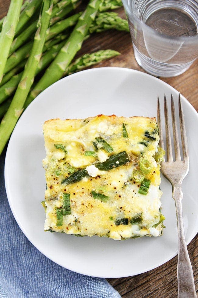 Spring Vegetable Egg Casserole Recipe