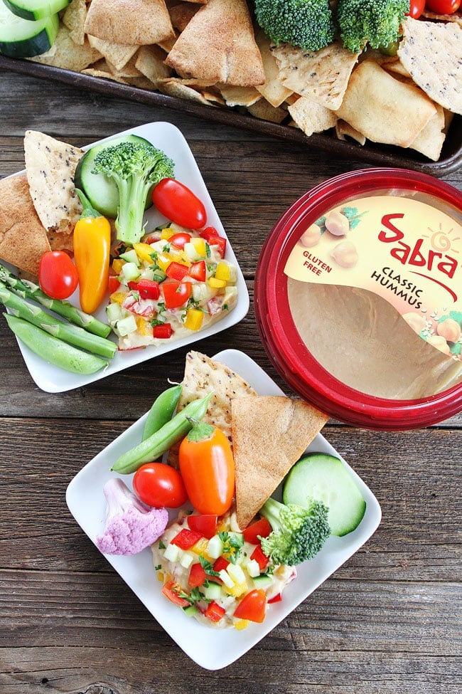 Veggie Hummus Recipe