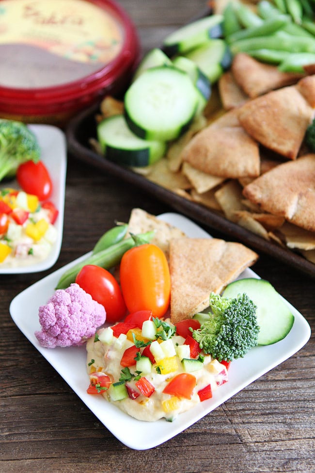 Veggie Hummus Recipe 