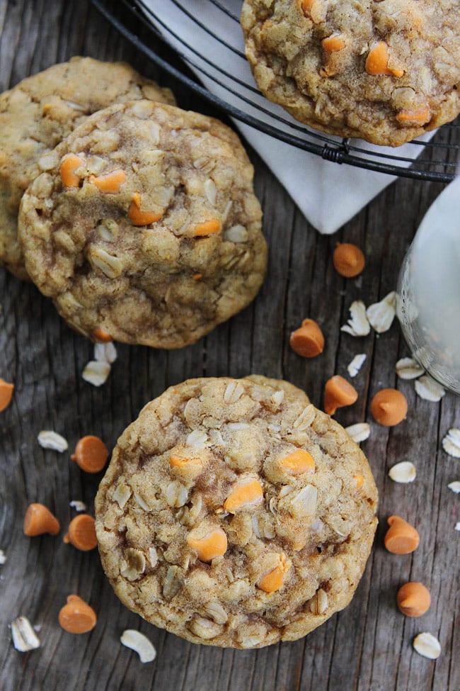 Brown Butter Butterscotch Oatmeal Cookies Recipe 