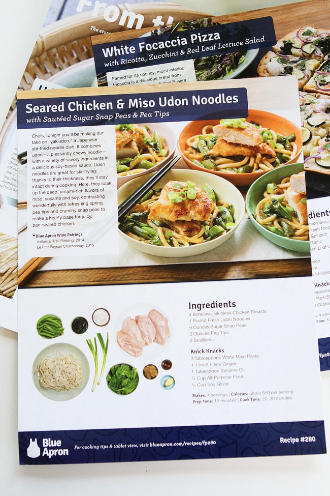 Easy Dinners With Blue Apron Easy Dinners With Blue Apron