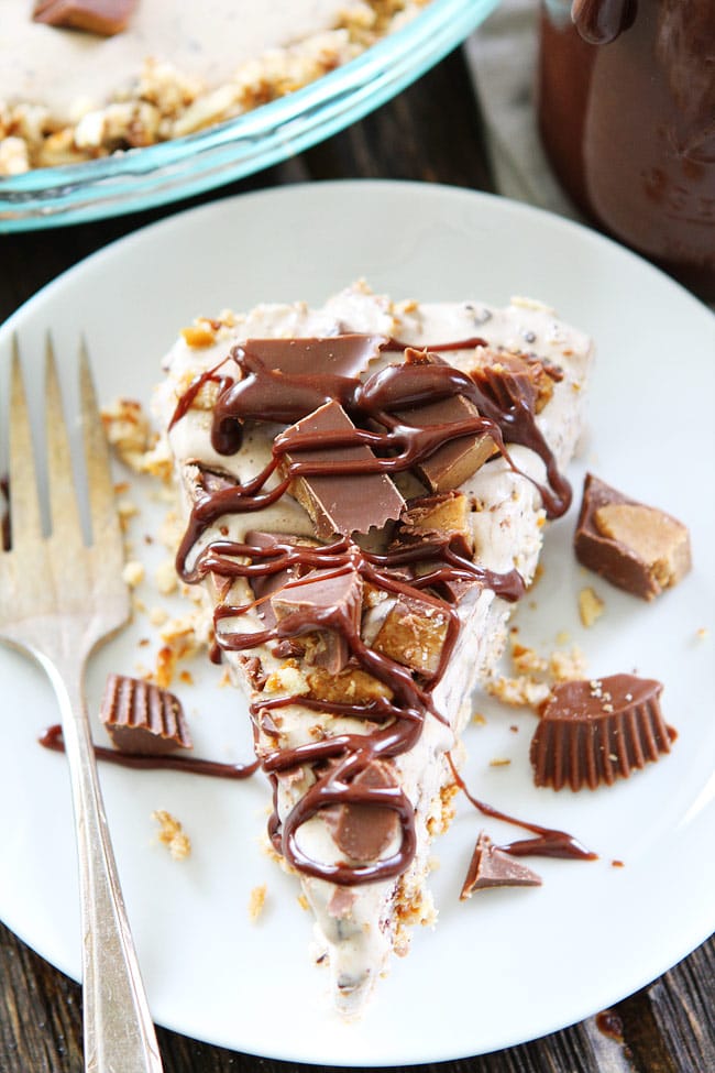 Peanut Butter Pretzel Ice Cream Pie Recipe