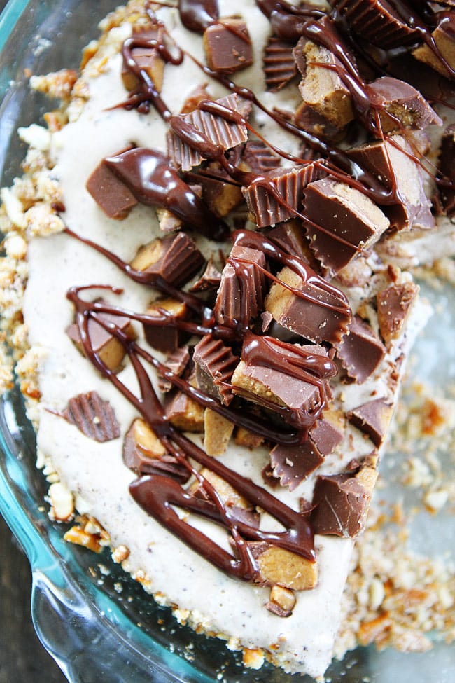 Peanut Butter Pretzel Ice Cream Pie Recipe