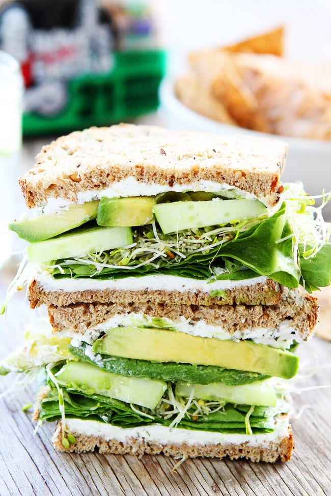 Cucumber and Avocado Sandwich Recipe