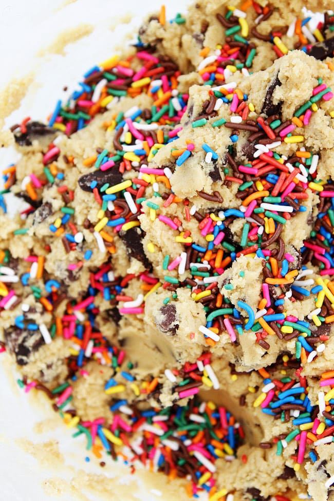 Sprinkle Chocolate Chip Cookie Dough