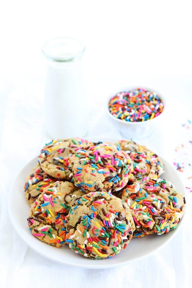 Sprinkle Chocolate Chip Cookies Recipe