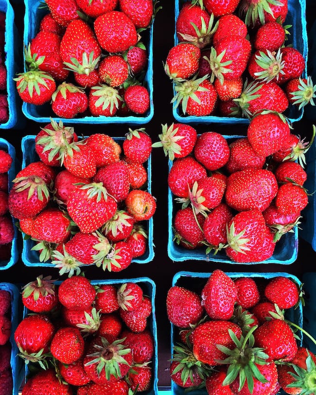 Oregon strawberries 