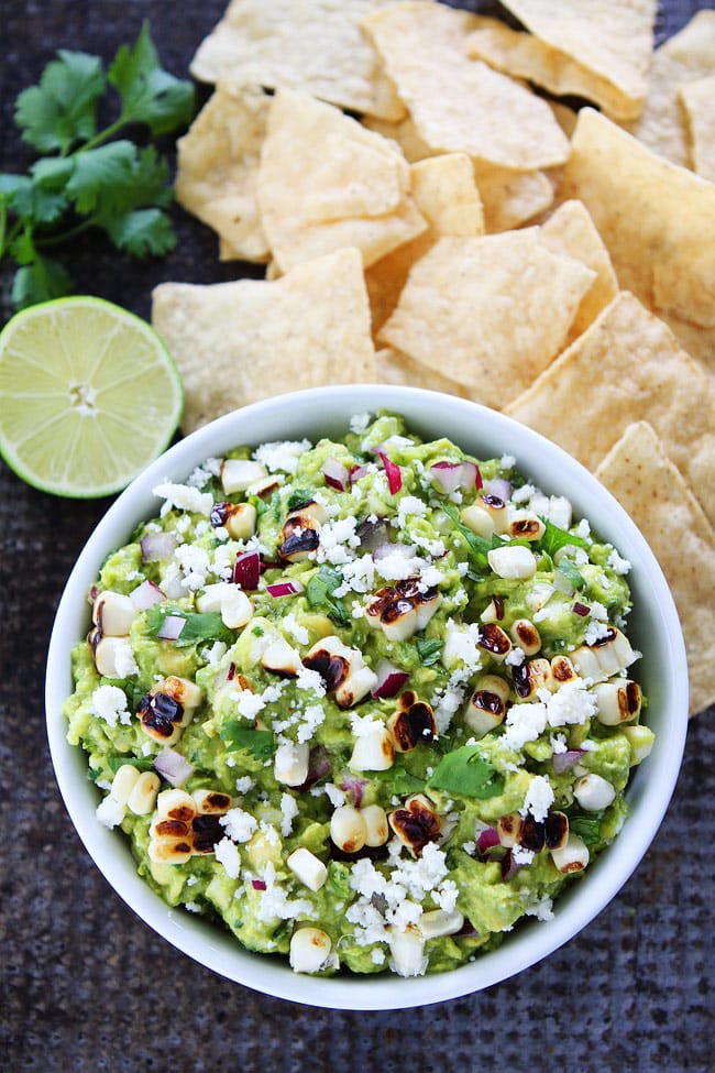 Grilled Corn Guacamole Recipe