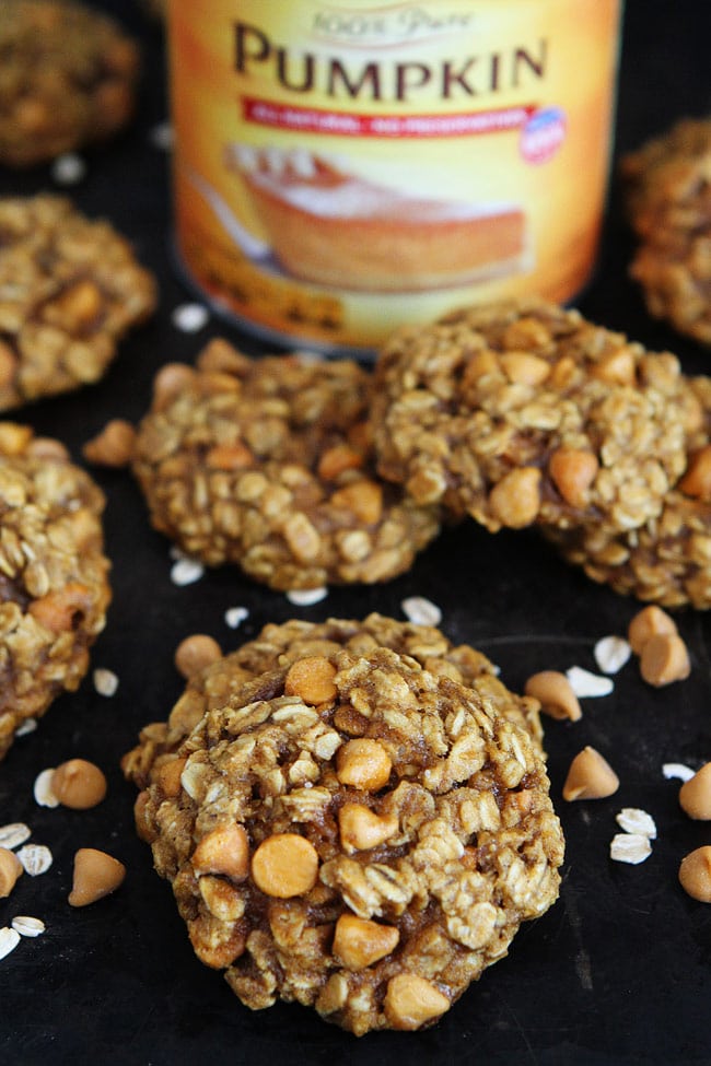 Brown Butter Pumpkin Oatmeal Scotchies 