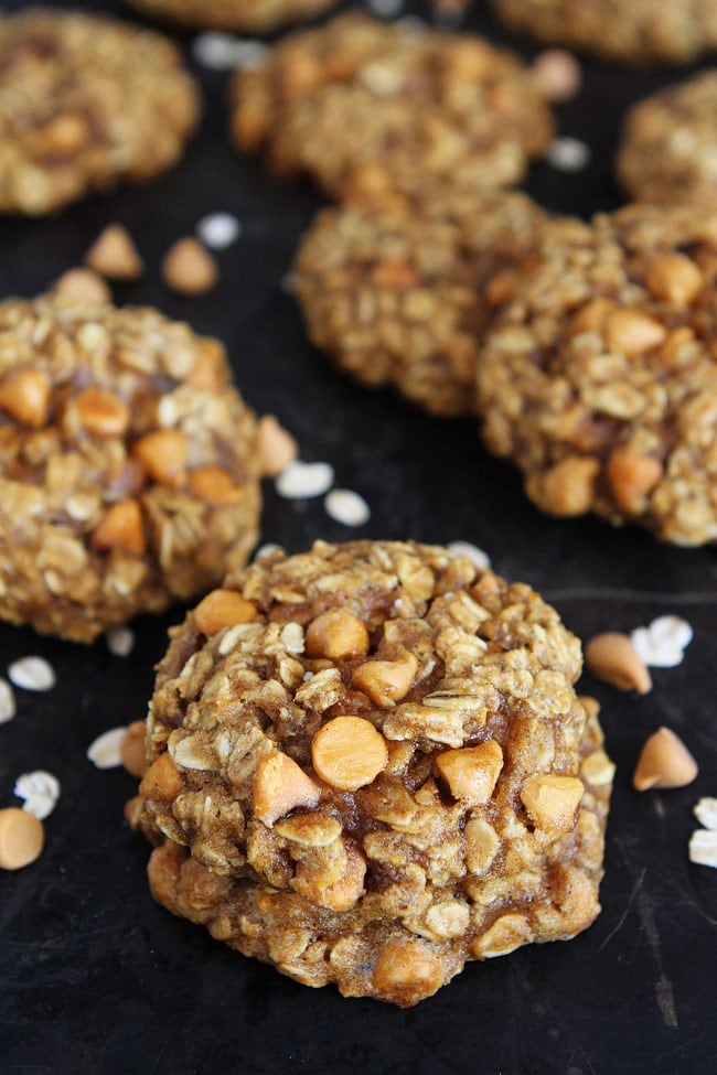 Brown Butter Pumpkin Oatmeal Cookies