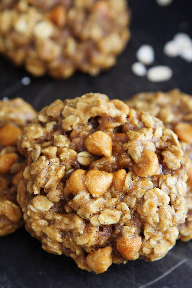 Easy Brown Butter Pumpkin Oatmeal Scotchies