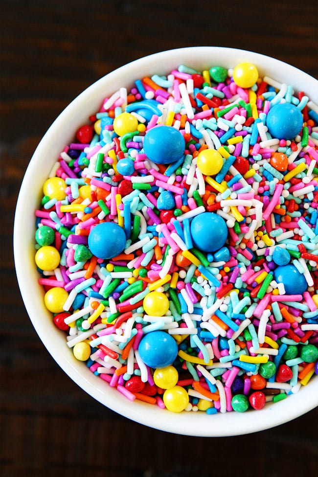 Funfetti Sprinkles in Bowl