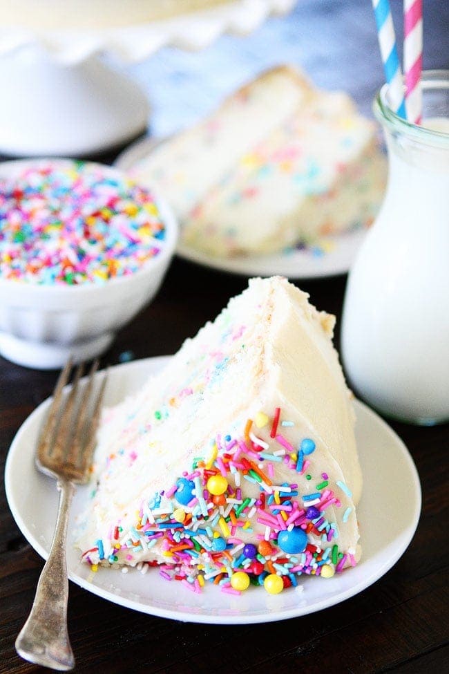 Best Confetti Cake Recipe - Homemade Funfetti Birthday Cake