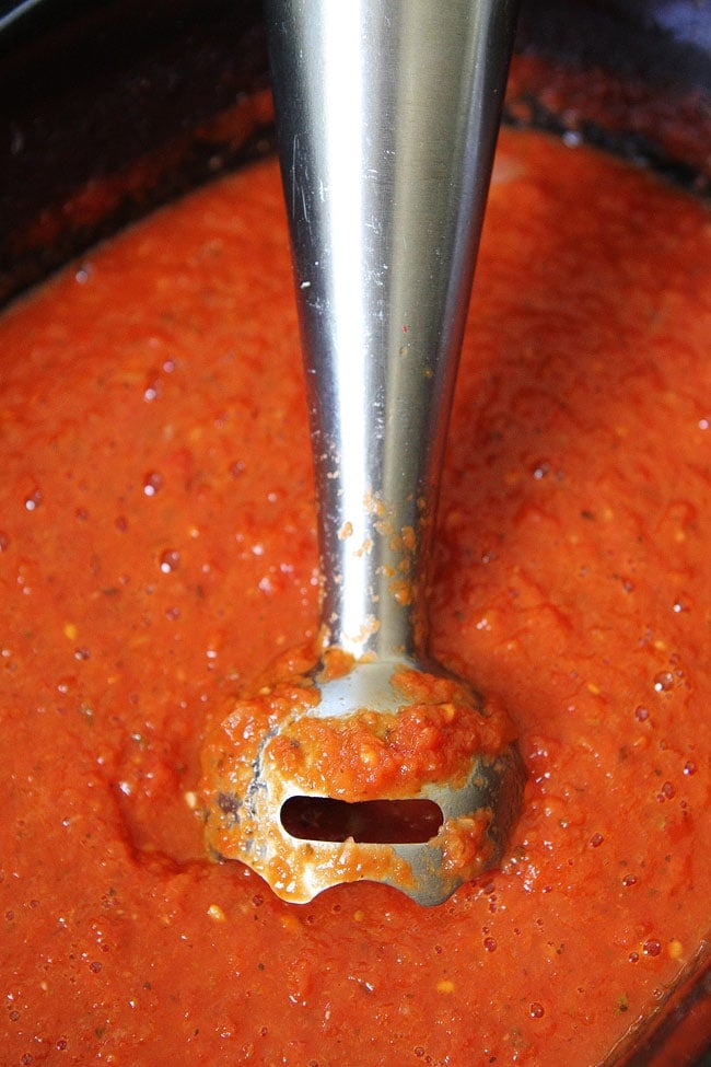 Slow Cooker Marinara Sauce Recipe