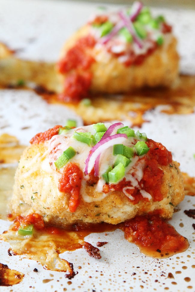 Pizza Stuffed Chicken Roll-Ups